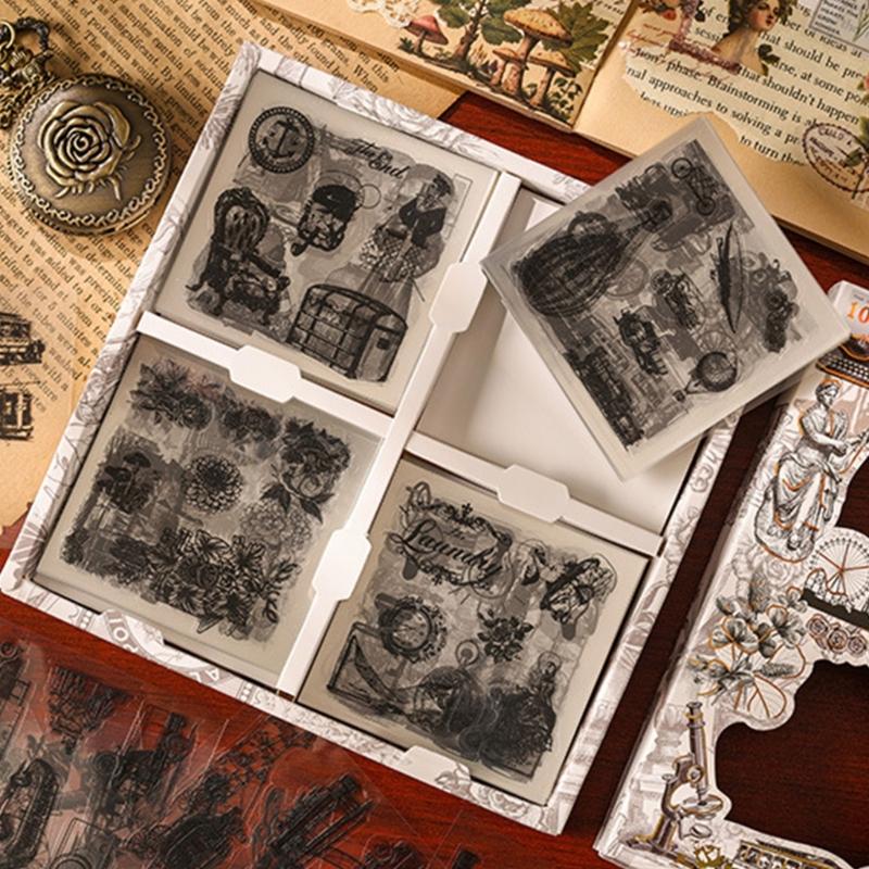 100 Stück/Set Selbstklebende Aufkleber Cartoon-Aufkleber PVC-Aufkleber Hübsche Aufkleber Ästhetische Aufkleber für Scrapbooking