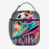 Football Meal Bag Whole Body Printing Boys And Girls Kindergarten Junior High School Primary School Children Ice Bag Insulation Bag