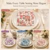 Vintage Floral Rose Paper Napkins 20Pcs Party Table Decor