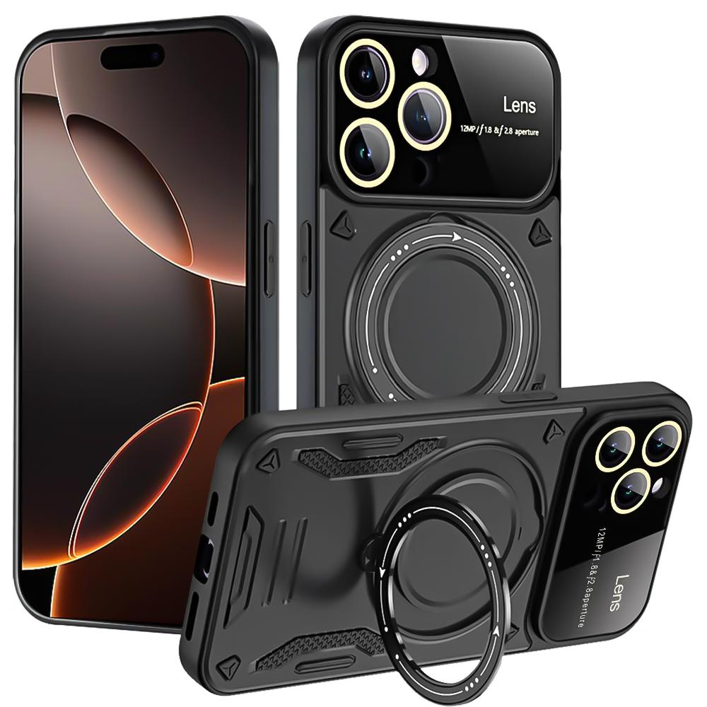 

Для iPhone 17 Pro Max Air Магнитное Кольцо Стенд Чехлы Для iPhone 16 13 12 11 Pro Max 15 14 Plus Для Magsafe Ударопрочный Чехол для Телефона For iPhone 16 Pro