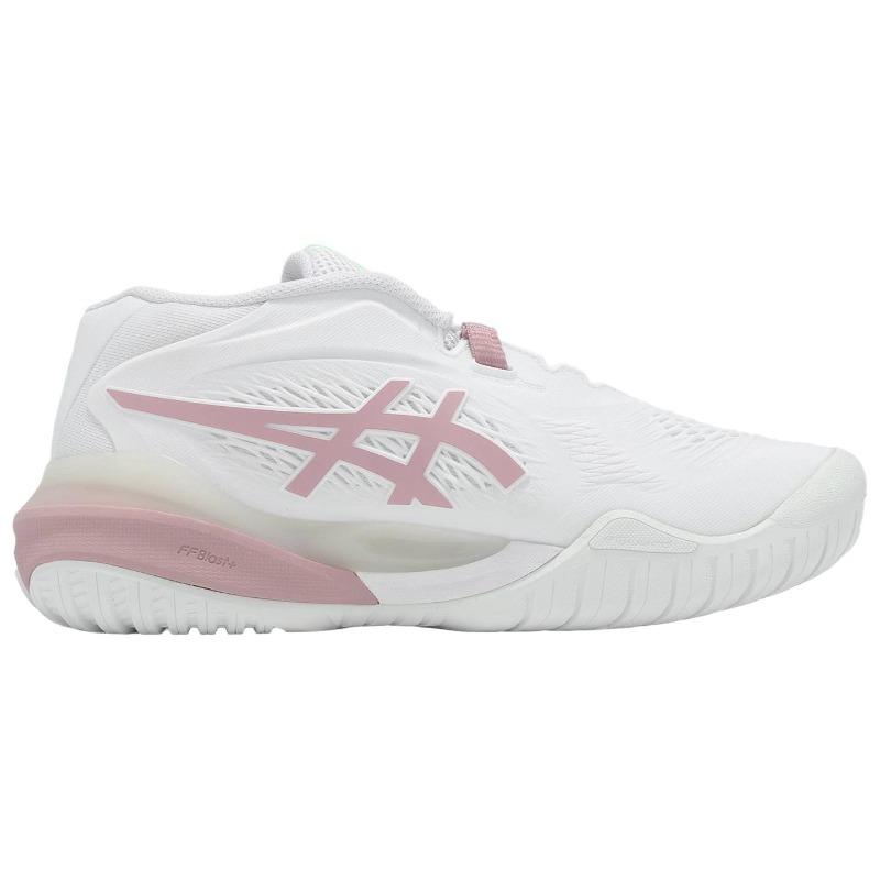 ASICS GEL RESOLUTION X Low top Tennis Shoes Women's White Deep Pink 1042A278-104