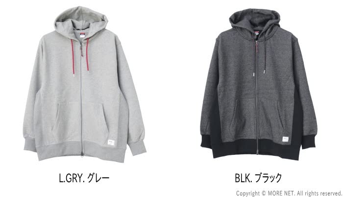ECO HYBRID FULL ZIP PARKA (Unisex) / ECO HYBRID FULL ZIP PARKA N1Ez L. GRY [23FW] M