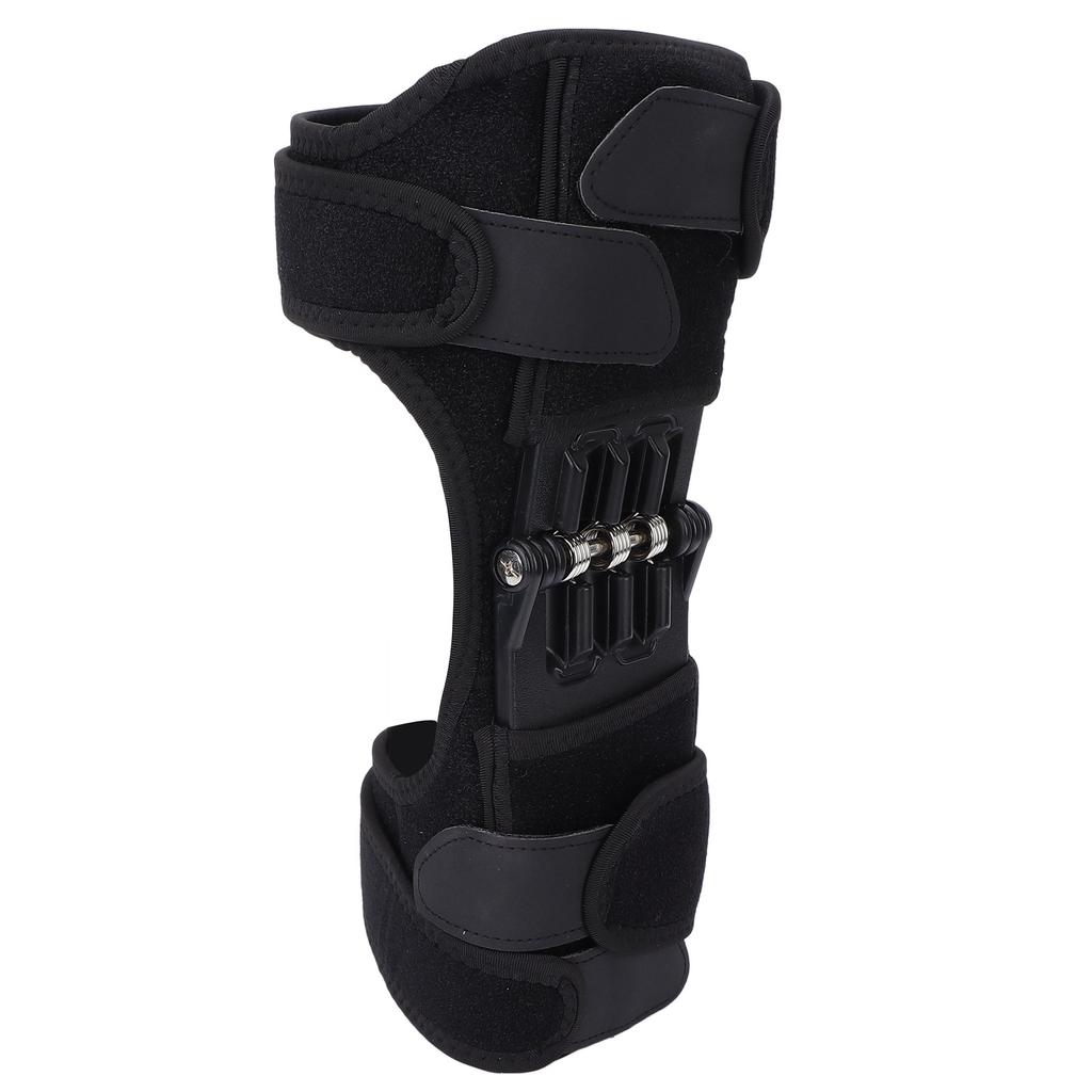 Knee Booster Brace Rebound Spring Joint Support Adjustable Knee Stabilizer Pads for Men Women Climbing Mountaineering