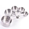 5 Stuks Maatbekers 30ml 60ml 80ml 125ml 250ml Roestvrij Staal Maatschepje Beker Servies Keuken Bakgereedschap