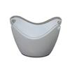 Huaqianguhh Double Layer Ice Bucket, Long-Lasting Cold Preservation, with Handles Drink for Beverage Cocktail Bar Parties