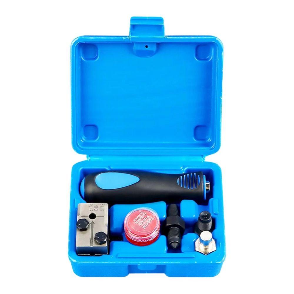 Alloy Construction Brake Line Flaring Tool Mushroom Head Heavy Duty Double Flaring Kit 3/16 Inch Double Flare