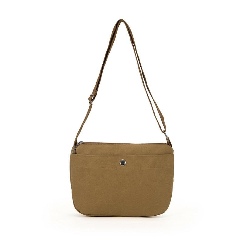 Retro torba na ramię Nowa mała torba płócienna Torba płócienna do dojazdów Mini listonoszka na telefon komórkowy