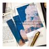 Semi-transparent Frosted PVC Bookmarks - Lightweight, Portable, and Beautiful - Cute Book Markers for Books, Reading, and Birthday Gifts (5 Pieces)