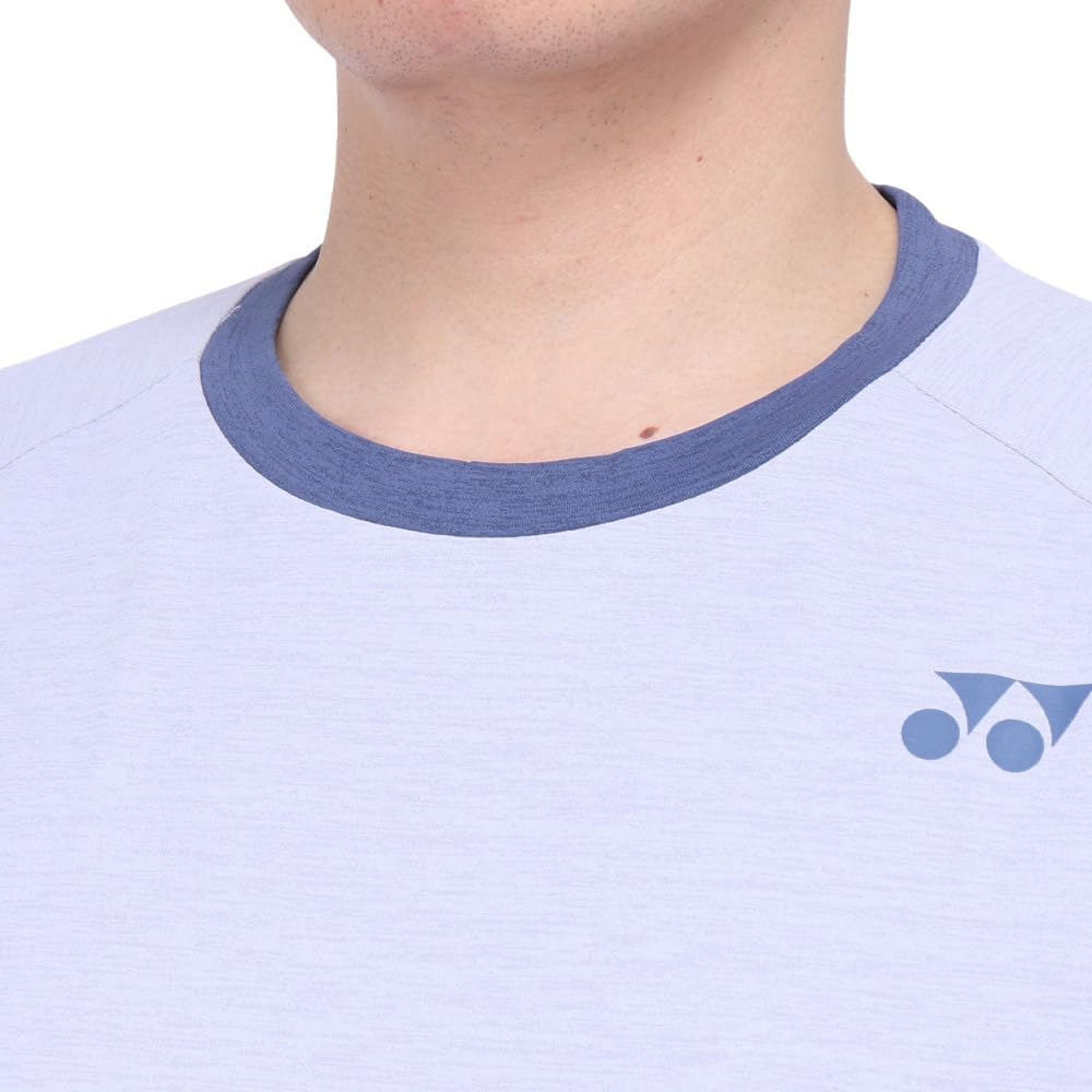 Short Sleeve Game Shirt Mist Blue M [Yonex] (Fit Style) (406)
