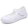 Nurse Shoes for Women Soft-soled Anti-slip Breathable and Perforated Flat Shoes Devotion