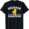 Release The Quackin Rubber Duck Graphic Tee Unisex's Casual Breathable Cotton T-Shirt