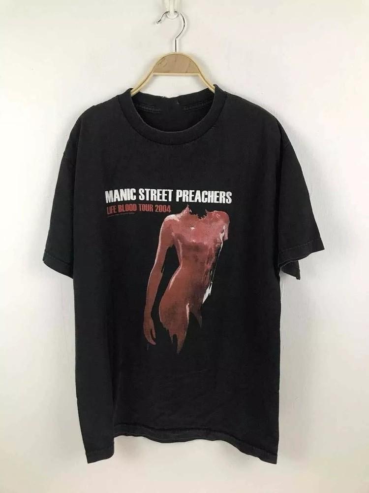 Hot Manic Street Preachers Band Tour Twoside Shirt Gift For Fan BL1056 Unisex T-Shirt L