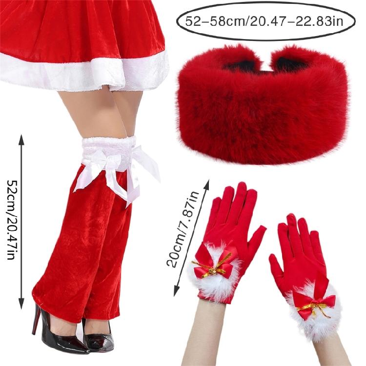 Masquerade Balls Costume Cosplay Hat Gloves Leg Covers Stage Performances Props