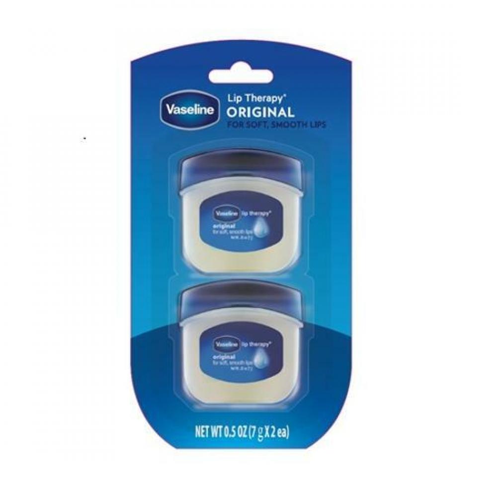 

Вазелин для губ Miniza Duo Pack 7G+7G (Оригинальный/Розовый) Рози
