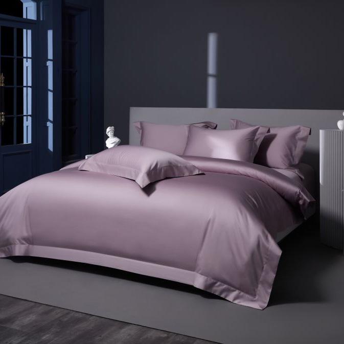 2025 High-End Long-Staple Cotton 160 Bed Sheet 4-Piece Set - Pure Cotton Duvet Cover & Fitted Sheet