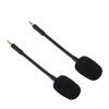 2 Pcs Microphone Replacement for Razer Barracuda X Headset Noise Reduction 3.5mm Detachable Mic