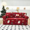 1pc Christmas Sofa Slipcover Stretch Non-slip Sofa Cover Festical New Year Xmas Couch Cover Universal Sofa Protector Home Decor