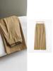 Early Autumn High-Waisted Slimming Wrinkle-Resistant Straight-Leg Pants