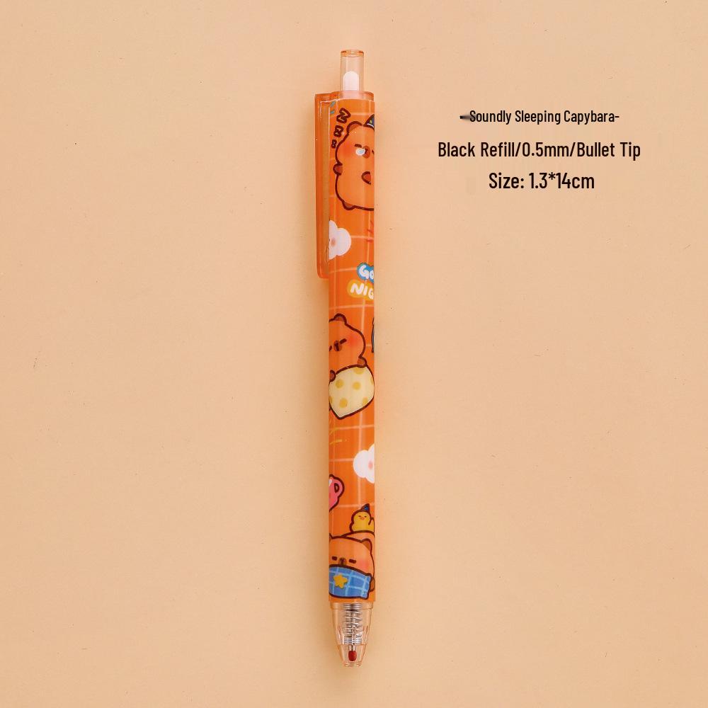 Capybara Kugelschreiber: Niedlicher Cartoon Signatur- & Schreibstift für Studenten