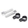 For MOTO Guzzi V85TT V85 V 85 TT V 85TT Motorcycle Accessories Highway Footrest Foot Pegs Rests Pedals Folding Footpegs Clamps