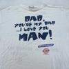 Vintage Bud Light Shirt XXL Weiß 90er Dad Ich Liebe Dich Mann Bier Stanley Desantis