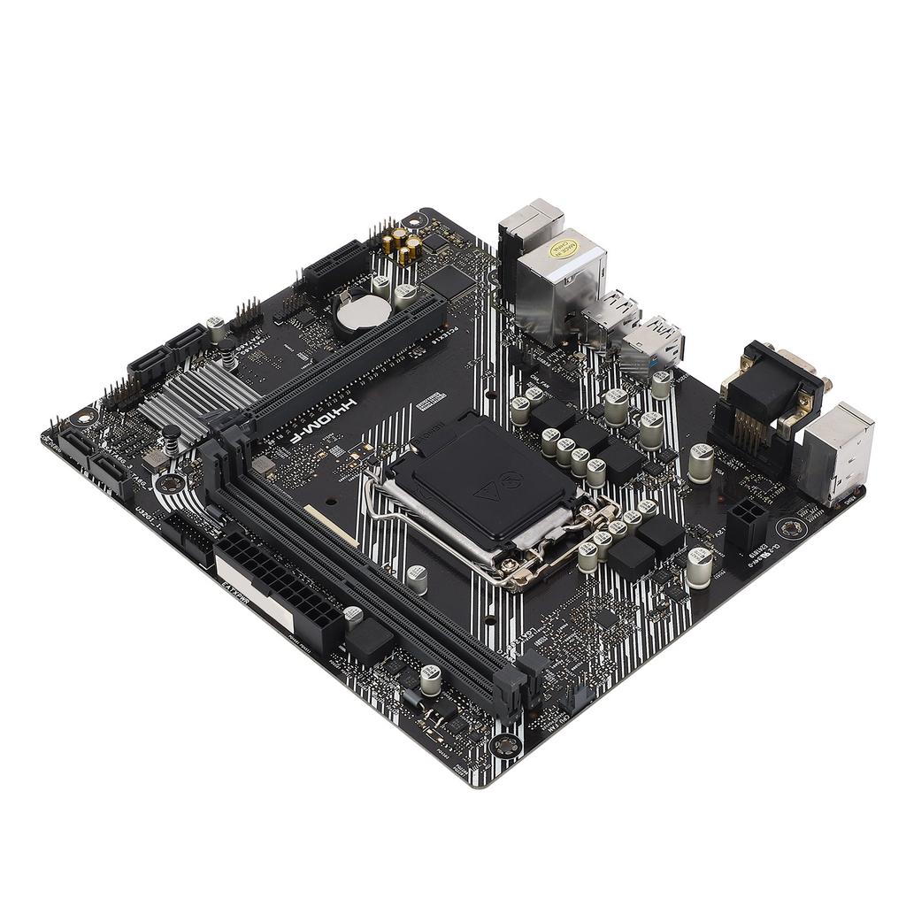 H410M F Computer Motherboard DDR4*2 DIMM Slots 2 Channel DDR4 2933MHz LGA 1200 10th Gen for Core