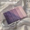 6pcs Large Capacity Gradient Correction Tape - Smooth, Portable School Supplies, Cute Ins Style, Portable Correction tape