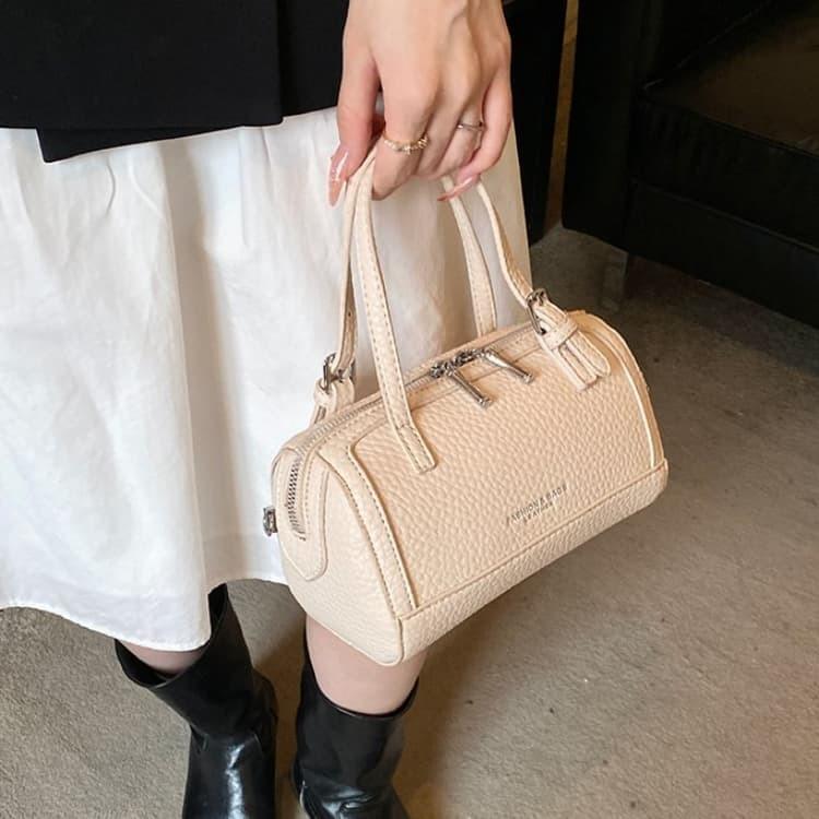 Lychee Pattern Mini Boston Bag Women's Shoulder Bag