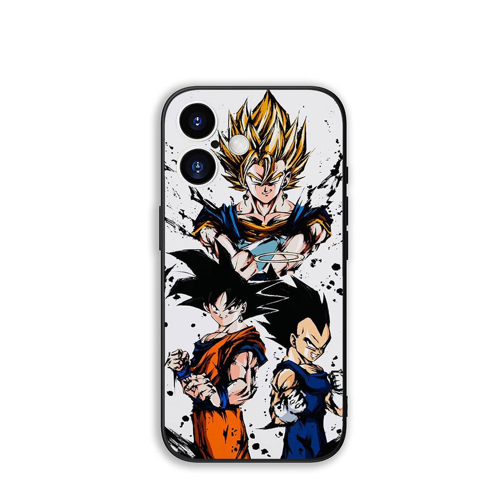 for Apple iPhone 17 16 15 11 Pro XS Max XR 6 7 8 Plus + SE 2020 5 16E Phone Cover Case Super Dragon Gokus Vegeta Ball Z
