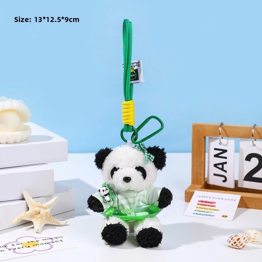 Animals Doll Cartoon Pilot Otter Keychain Decorations Otter Keyring  Children