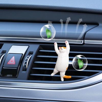 Car Diffuser Animal Cute Car Fragrance Vent Clip Scent Clips For Vents Automotive Scent Diffuser Natural Scent Car Accessories