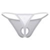 Mens Low Rise Thong Underpants Hollow out Bulge T-back Micro Briefs Underwear