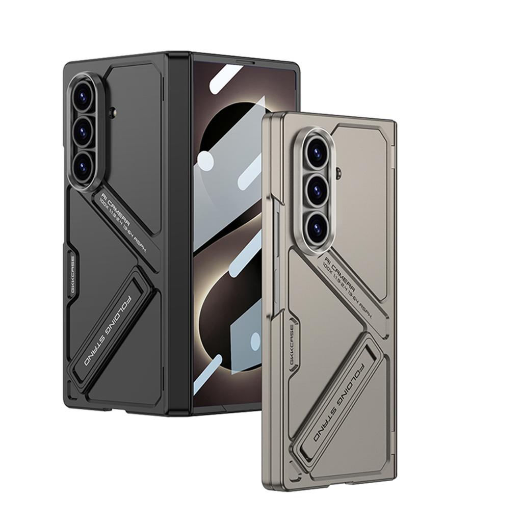 New View Casing for Samsung Galaxy Z Fold 8 Ultra Case Hinge Protection Strap Stand with Film Mobile Phone Cover
