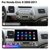 Android 13 Radio For Honda Civic 2005 2006 2007 2008-2012 Car Stereo Multimedia Player Carplay Auto GPS Navigation 2DIN No DVD