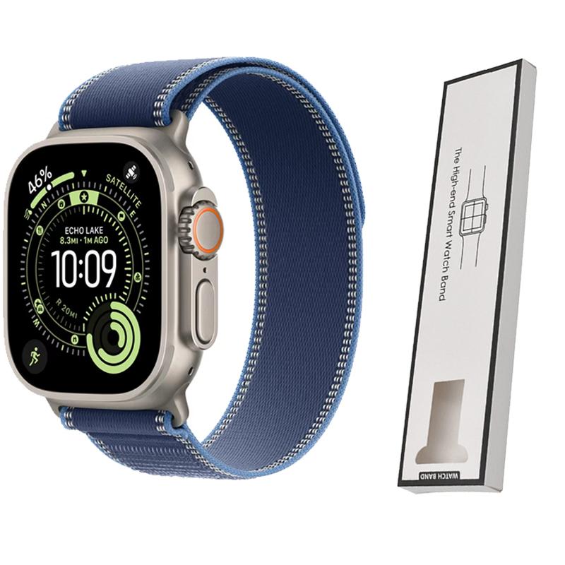 Bands For Apple Watch Strap Ultra2 3 49mm 46mm 44mm 45mm 40mm 41mm Sport Trail Loop Correas Bracelet iWatch Series 11 10 9 8 SE