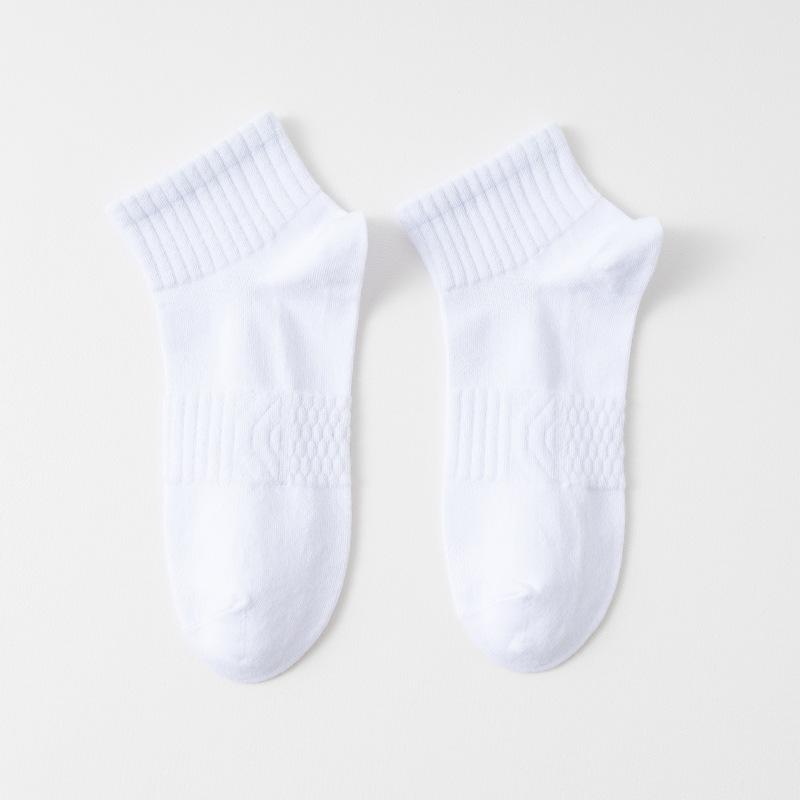 Men's Summer Cotton Sport 7A Antiseptic Antiodor Sweat Absorbing Antiodor Socks
