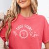True Story He Is Risen Easter Comfort Colors Shirt, Christian Bible Quote T-Shirt, Religious Cute Easter T-Shirts, Boho Jesus Christian Gift