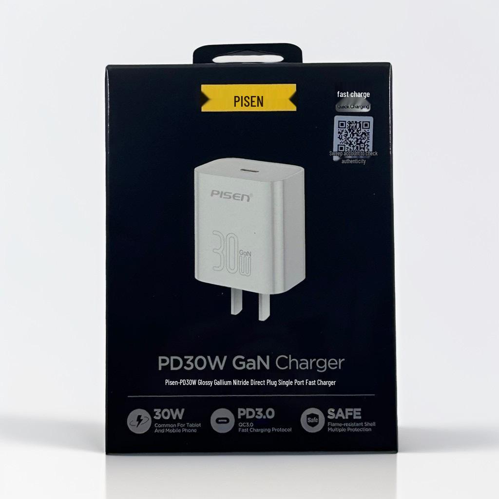Câble de Charge Rapide Type-C Double Tête PISEN pour iPhone 15 Pro Max