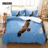 Blue Sky Eagle Queen Bedding Set Duvet Cover Set Bedding Digital Printing Bed Linen King Size Duvet Cover Set Bedding Set