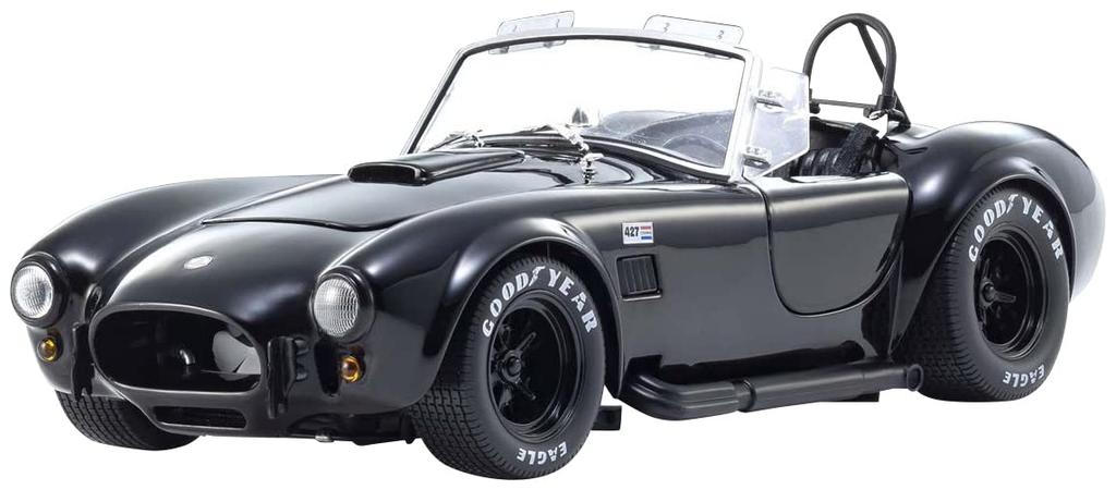 Kyosho Original Shelby Cobra 427 Black Finished Product KS08047BK 1/18 S/C