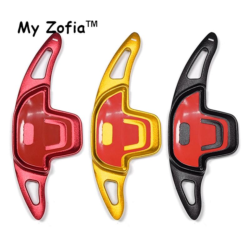For New DODGE Attitude GT GAC Empow 2024 2025 Carbon Fiber Cover Steering Wheel Paddle Shifter Aluminum Alloy Decor Accessories