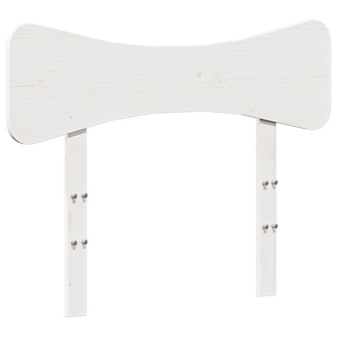 VidaXL Tête de Lit, Tête de Lit avec Pieds, Meuble de Chambre à Coucher, Accessoire de Lit Simple, Tête de Cadre de Lit, 844798