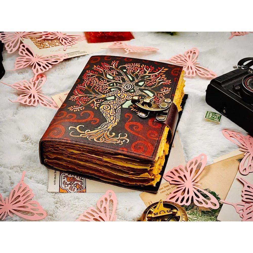 Vintage Grimoire Leather Journal
