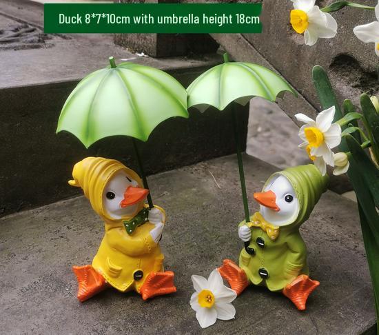 Outdoor Garden Duck Ornaments for Yard, Villa, Courtyard, Balcony, and Landscaping Decor