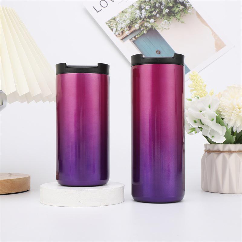 

Персонализированная градиентная термокружка для кофе из нержавеющей стали 304 400ml