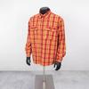 EastRogue American Retro Flannel Check Button-up Loose Long-sleeved Unisex Shirt