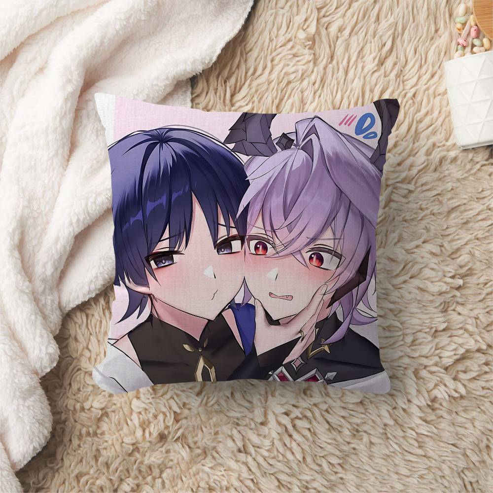 Durin wanderer Genshin Impact Cushion Cover Pillowcase Upholstery Sofa Throw Pillow Home Decor Pillowcas