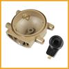 Terminal Ignition Distributor Cap with Rotor for Ford 4 Cylinder for Tractors 2N 8N 9N with Front Mount Distributor Replacement