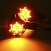 Motorcycle Bike Led Amber+Red Turn Signal Blinker Light Indicator Bulbs