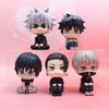 New 5Pcs/set Jujutsu Kaisen Cute Yuji Itadori Gojo Satoru Q Ver. PVC Action Figures Anime Figure Model Toys Collection Doll Gift
